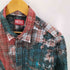 ディーゼル DIESEL S-Umbe-SSL-Globe チェック柄 グラフィック S/S シャツ メンズ JPN:46