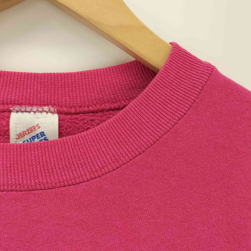 ジャージーズ JERZEES 90S USA製 SUPER SWEATS スーパースウェット ロゴ刺繍 クルーネックスウェット メンズ import:XL