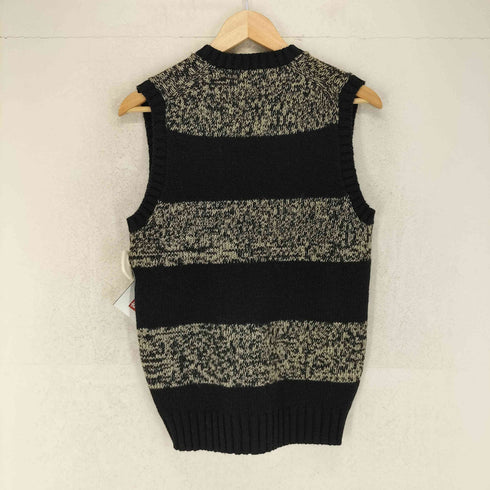 ビームス BEAMS OLD ボーダー ウール ニットベスト メンズ JPN:M
