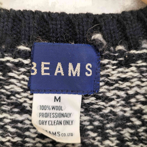 ビームス BEAMS OLD ボーダー ウール ニットベスト メンズ JPN:M