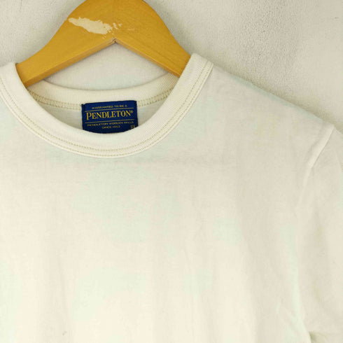 ペンドルトン PENDLETON バックロゴプリント クルーネック 半袖Tシャツ メンズ import:M