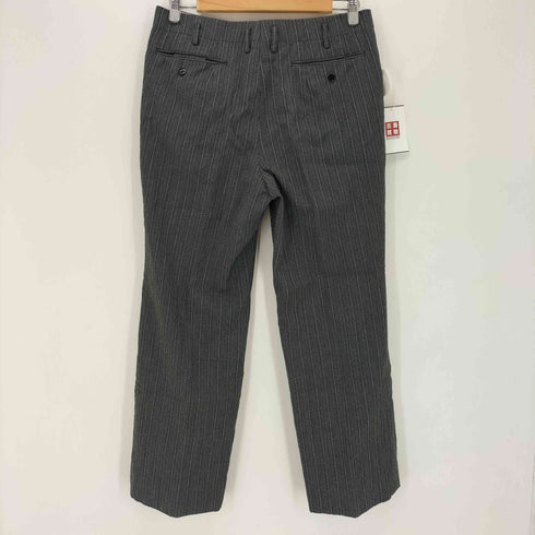 MIYUKI KEORI 70s-80s TALON ヘリボーンストライプウールスラックスパンツ メンズ