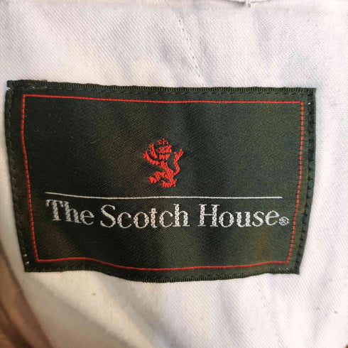 THE SCOTH HOUSE ナイロンポリ 2タックスラックスパンツ メンズ W79