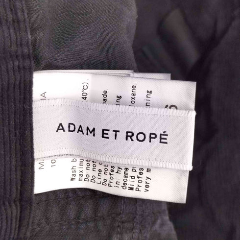アダムエロペ Adam et Rope ガーメントダイコーデュロイパンツ レディース DE:36