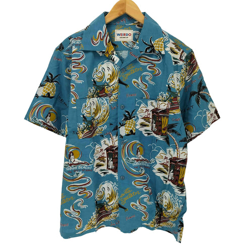 ウィアード WEIRDO 24SS WEIRDO HUT - S/S SHIRTS ウィアードハット アロハ半袖シャツ メンズ JPN:M