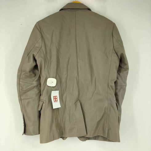 リューグーレザーズ Liugoo Leathers 羊革 レザーテーラードジャケット メンズ JPN:M