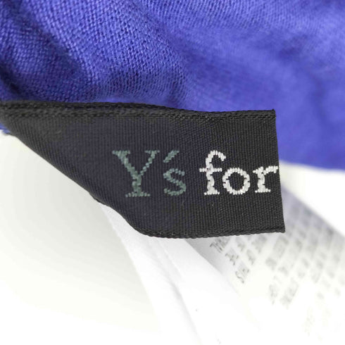 ワイズフォーリビング Ys for living グラフィックデザイン クルーネック フレンチスリーブ Tシャツ レディース