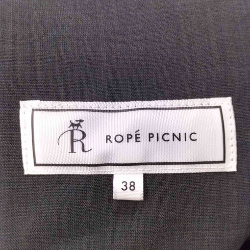 ロペピクニック Rope Picnic リネンライク シアーテーラードジャケット レディース JPN:38