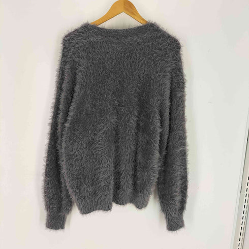 グローバルワーク GLOBAL WORK シャギーニット リブタイトスカート セットアップ レディース L/L