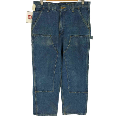 カーハート Carhartt メキシコ製 ダブルニー ワークデニムパンツ ワイド メンズ 34×30