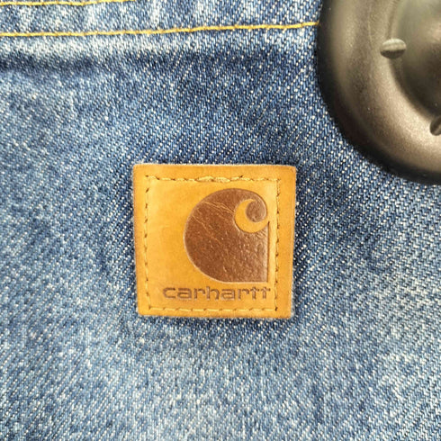 カーハート Carhartt メキシコ製 ダブルニー ワークデニムパンツ ワイド メンズ 34×30
