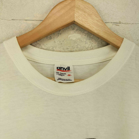 アンビル Anvil USA製 BUTTOUT 両面プリント クルーネックTシャツ メンズ JPN:M