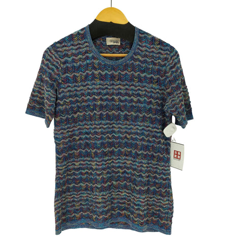 ミッソーニスポーツ MISSONI SPORTS コットレーヨン 半袖 サマーニット レディース EUR:42