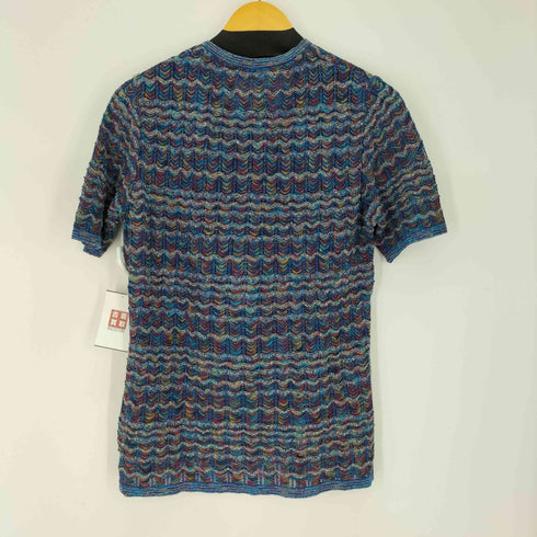 ミッソーニスポーツ MISSONI SPORTS コットレーヨン 半袖 サマーニット レディース EUR:42
