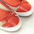 トリーバーチ TORY BURCH SYNTHETIC SOLE 異素材切替 リボン フラットシューズ バレエシューズ レディース 5M