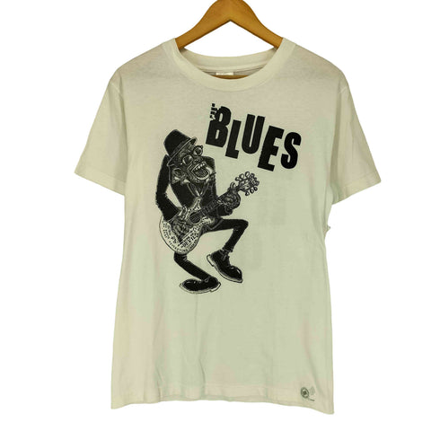 アルスタイル alstyle BLUES MAN 両面プリント クルーネックTシャツ メンズ JPN:S