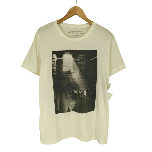 シップス SHIPS GENERAL SUPPLY グラフィックプリントTシャツ メンズ JPN:M
