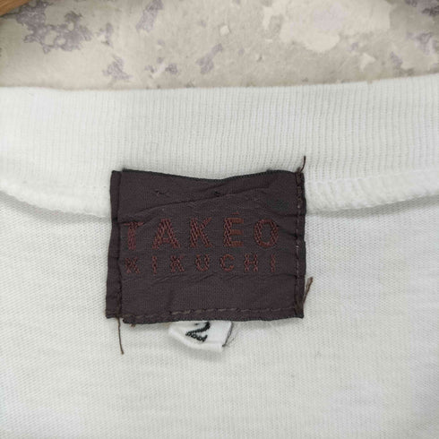 タケオキクチ TAKEO KIKUCHI OLD グラフィックプリントTシャツ メンズ JPN:2