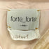 フォルテフォルテ forte forte コットンブラウス レディース