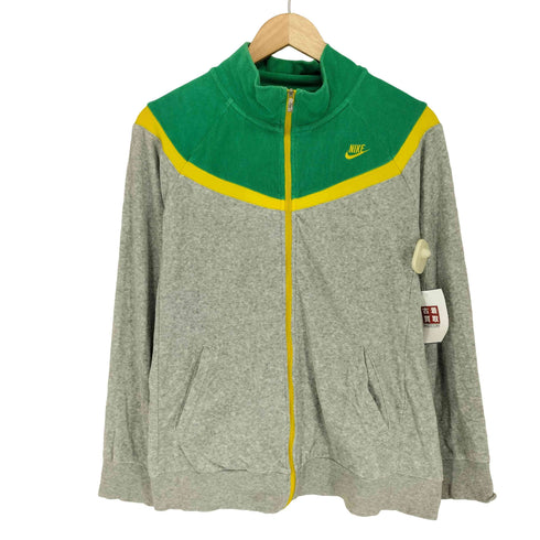 ナイキ NIKE 00s Y2K Sportswear パイル地 刺繍 トラックジャケット メンズ import:XL