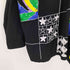 80s-90s MODI DENIM スパンコールデザイン スタンドカラージップアップジャケット メンズ JPN:M