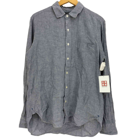 ビームスプラス BEAMS+ リネン混 シャンブレーシャツ メンズ import:M