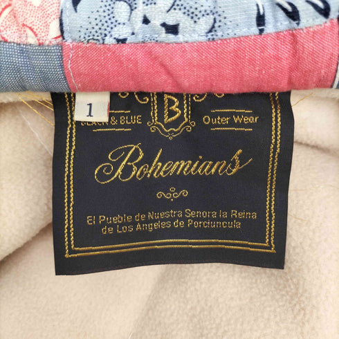ボヘミアンズ BOHEMIANS スタンドカラー パッチワークジャケット メンズ JPN:1