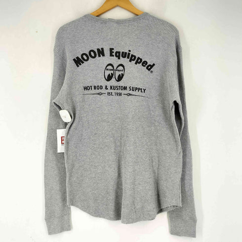 ムーンイクイップド MOON Equipped ワッフル ロングスリーブカットソー メンズ JPN:L