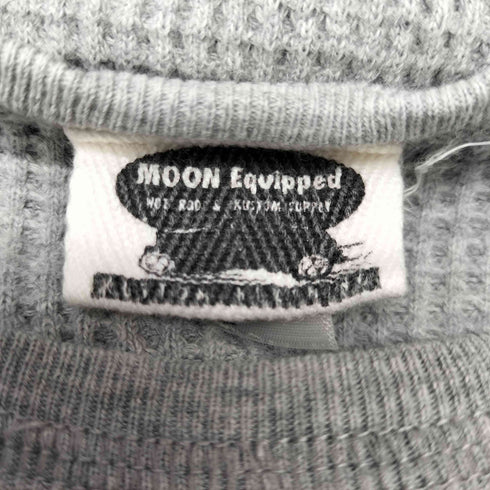 ムーンイクイップド MOON Equipped ワッフル ロングスリーブカットソー メンズ JPN:L