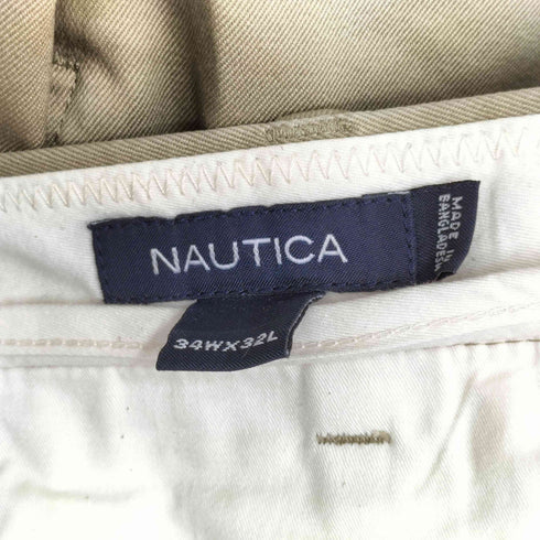 ノーティカ NAUTICA 2タック コットンパンツ メンズ W34 L32