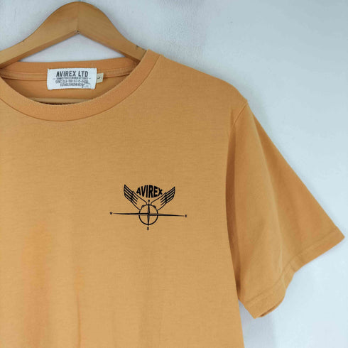 アヴィレックス AVIREX ロゴプリント クルーネックTシャツ メンズ JPN:L