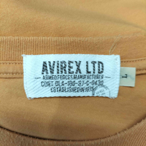 アヴィレックス AVIREX ロゴプリント クルーネックTシャツ メンズ JPN:L