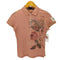 ラルフローレン RALPH LAUREN THE SKINNY POLO フラワーデザイン 半袖 ポロシャツ レディース import:S