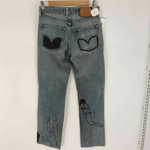 リーバイス Levis 502 ペイント加工 メンズ W9/L34