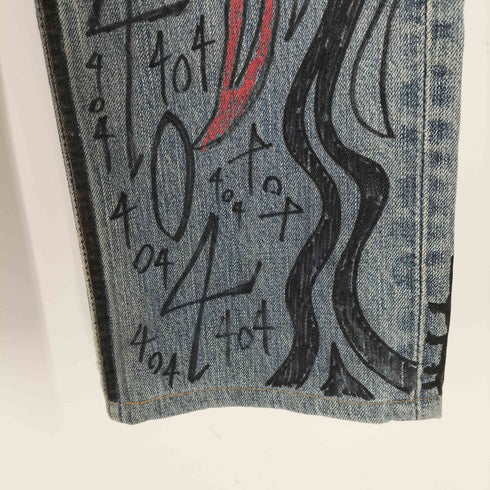 リーバイス Levis 502 ペイント加工 メンズ W9/L34