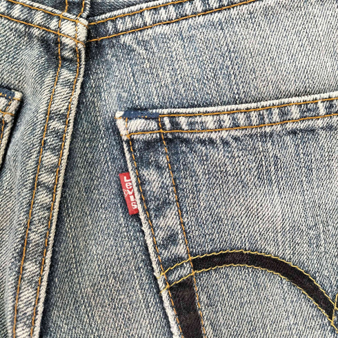 リーバイス Levis 502 ペイント加工 メンズ W9/L34