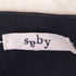 サバイ saby ボートネック ボーダー ニット メンズ