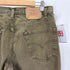 リーバイス Levis 00S USA製 ボタン裏554 後染 550 RELAXED FIT リラックスフィットテーパードデニムパンツ メンズ W34 L32