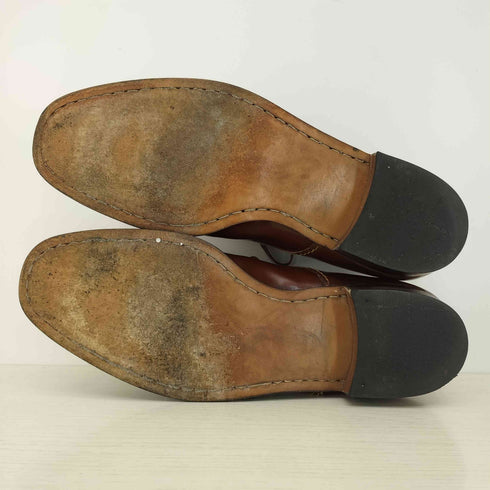 クロケットアンドジョーンズ CROCKETT&JONES LUDLOW ストレートチップ レザー ドレスシューズ メンズ UK:9