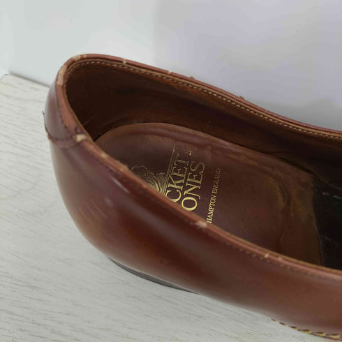 クロケットアンドジョーンズ CROCKETT&JONES LUDLOW ストレートチップ レザー ドレスシューズ メンズ UK:9