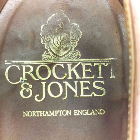 クロケットアンドジョーンズ CROCKETT&JONES LUDLOW ストレートチップ レザー ドレスシューズ メンズ UK:9
