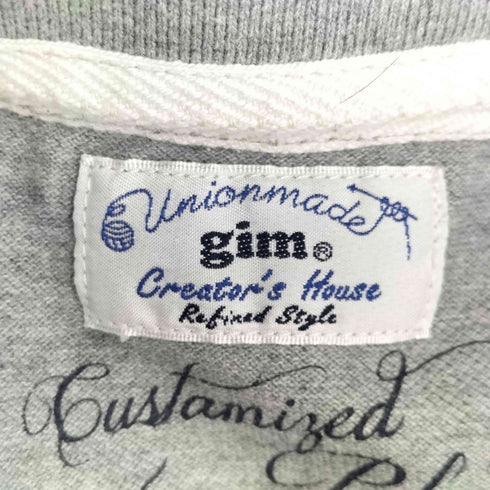 ジム gim ワッペン 半袖 ポロシャツ レディース JPN:L