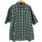 ラングラー Wrangler WRIKLE RESIST タータンチェック S/S ボタンダウン シャツ メンズ 3XL