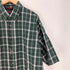 ラングラー Wrangler WRIKLE RESIST タータンチェック S/S ボタンダウン シャツ メンズ 3XL