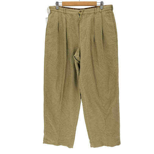パパス papas PAPASISLAND コットン ツータック ワイドスラックス メンズ JPN:XL