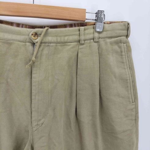 パパス papas PAPASISLAND コットン ツータック ワイドスラックス メンズ JPN:XL
