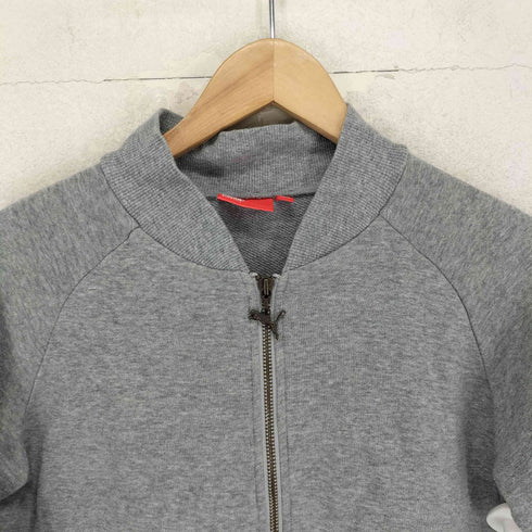 プーマ PUMA Y2K ヒットユニオン 短丈 刺繍 ダブルジップアップ パーカー レディース import:L