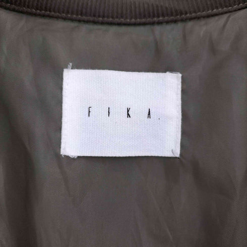 FIKA. フィーカ コーデュロイ切替 トレンチコート レディース import:M