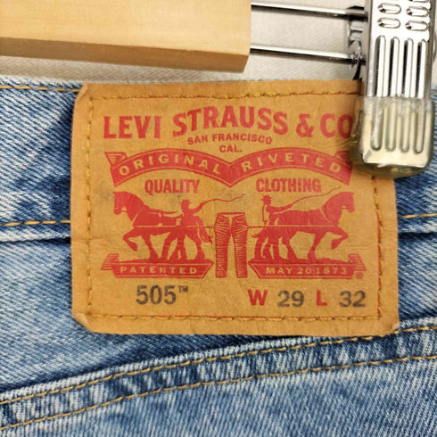 リーバイス Levis 505 ストレートデニムパンツ メンズ 29/32