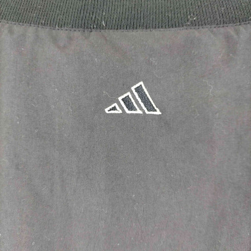 アディダス adidas 00S ロゴ刺繍 3ストライプ Vネック ベスト メンズ JPN:L